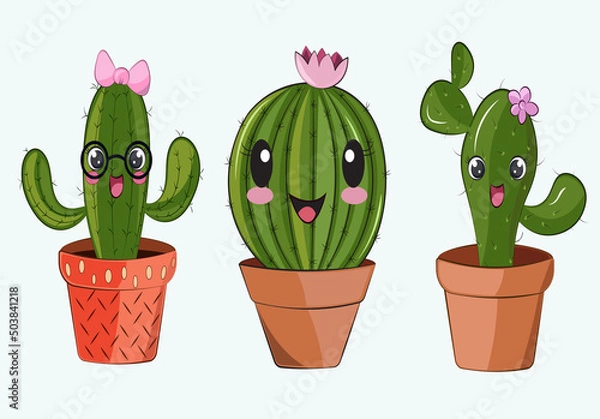 Obraz CACTUS CLIPART SET