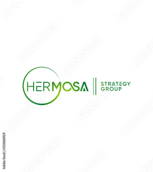 Obraz HERMOSA Strategy Group creative modern vector logo template