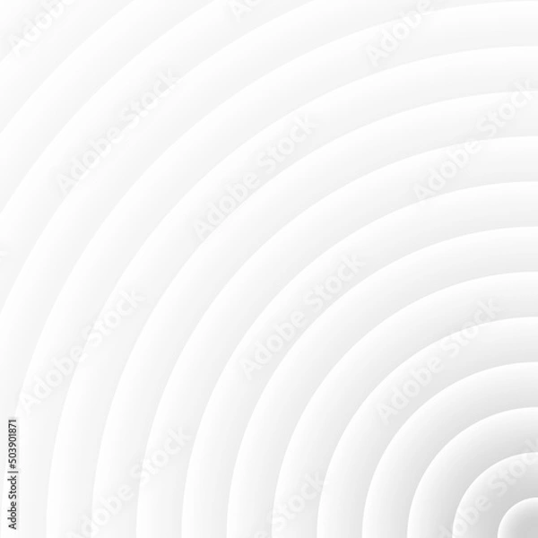 Fototapeta White background. Abstract circle design. Vector illustration.