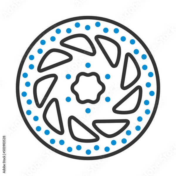 Obraz Bike Brake Disc Icon