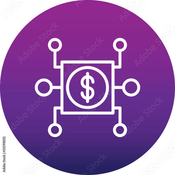 Fototapeta Chip Icon 