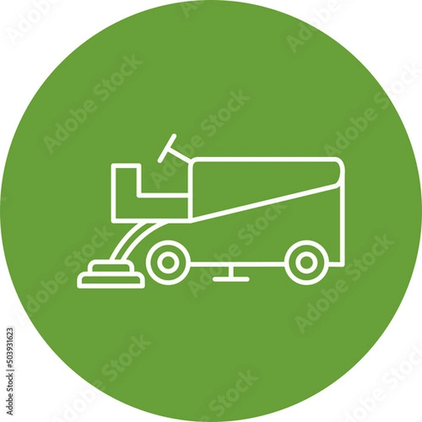 Obraz Ice Resurfacer Icon Design
