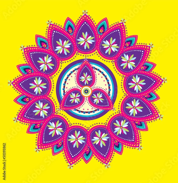 Fototapeta Flower Pattern