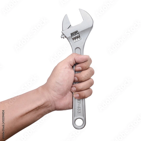 Obraz Hand with wrench