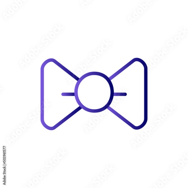Fototapeta Bow Tie Icon