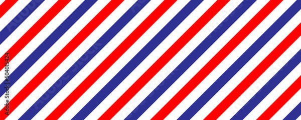 Fototapeta white classic retro background diagonal stripes red blue color design background banner concept flag airmail vector