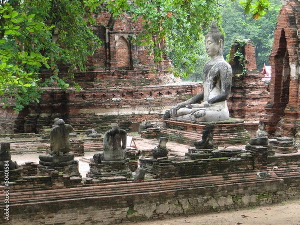 Obraz Rovine templi Buddha