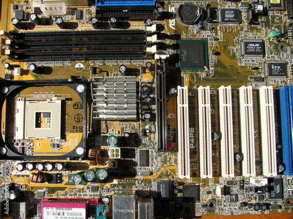 Fototapeta serce komputera