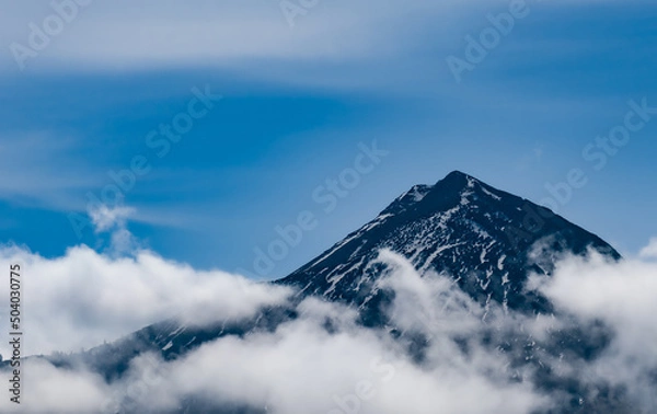 Obraz clouds over the mountains