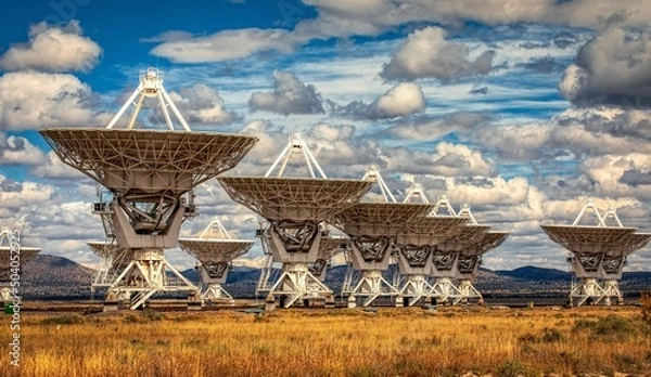 Fototapeta Very Large Array, radio telescope, New Mexico