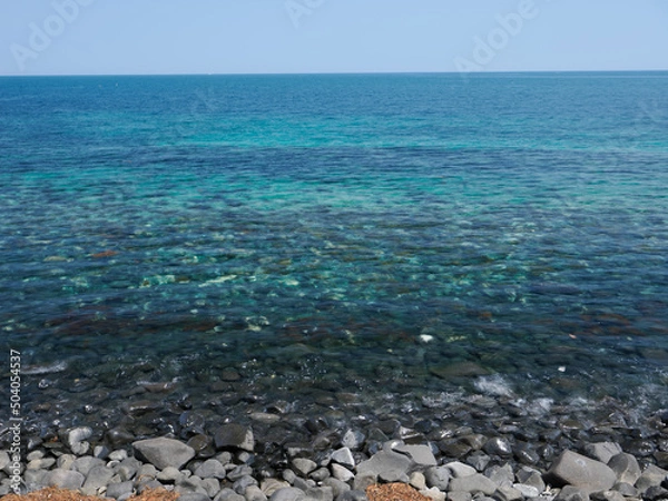 Obraz 芥屋の大門の海風景　福岡県　糸島