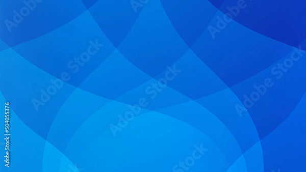 Obraz Blue wave abstract background, web background, blue texture, banner design, creative cover design, backdrop, minimal background, vector illustration