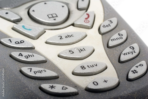 Obraz mobile phone close up