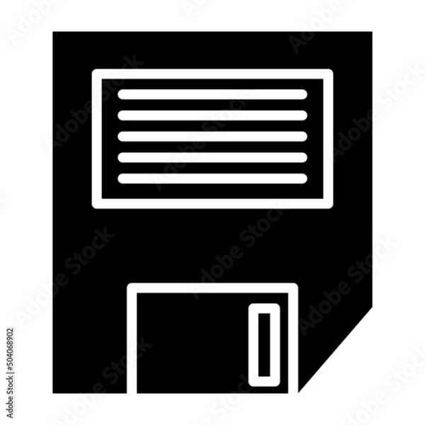 Fototapeta diskette icon