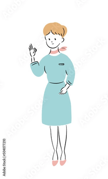 Obraz ビジネスウーマン　OK