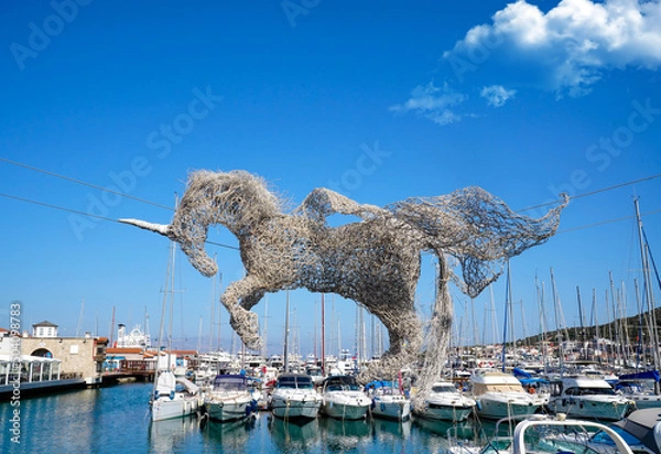 Fototapeta Statue in Çeşme