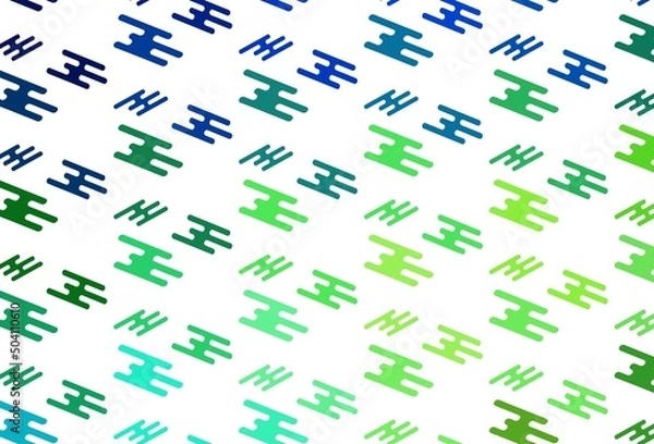 Fototapeta Light Multicolor, Rainbow vector template with repeated sticks.