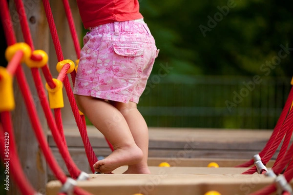 Fototapeta Erste Lebensschritte