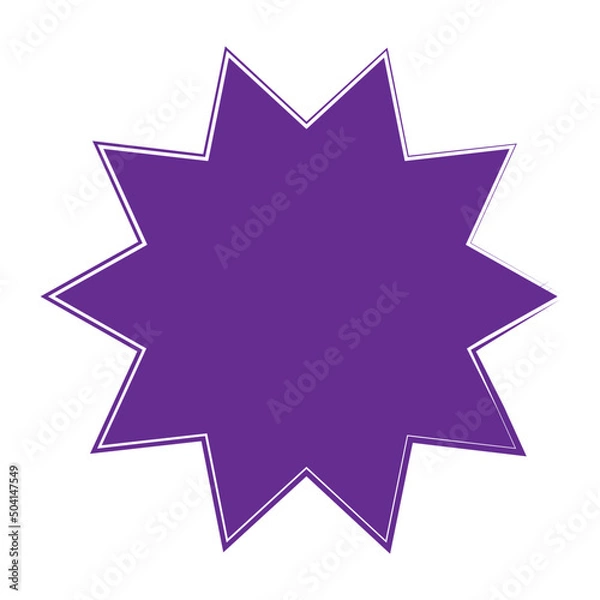 Fototapeta Starburst, Element wektorowy gwiazdy Sunburst