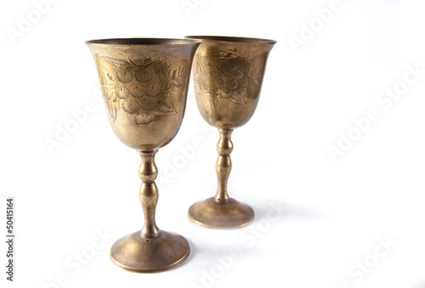 Obraz Bronze kiddush wine cups