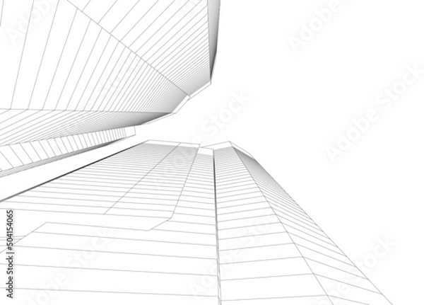 Fototapeta abstract architectural background