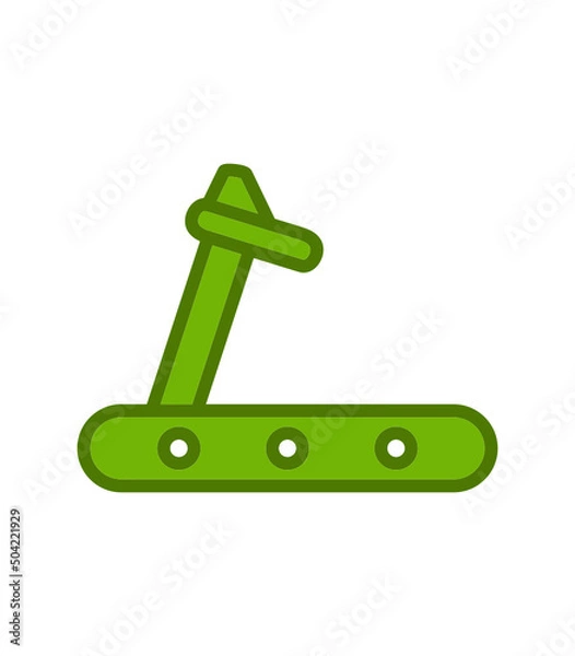 Fototapeta Treadmill Icon