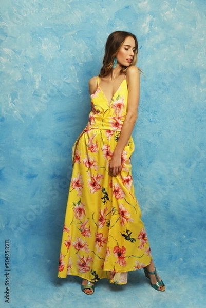 Fototapeta Beautiful woman