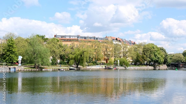Obraz Early summer view over the Landwehrkana