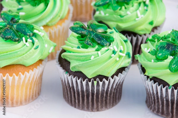 Obraz St. Patrick cupcakes