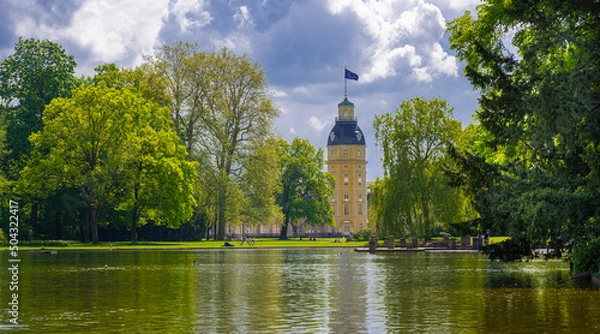 Fototapeta Karlsruhe, Baden-Wuerttemberg, Germany, Europe