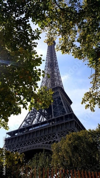 Obraz eiffel tower city