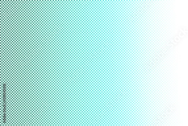 Obraz Colorful ocean blue gradient background with dots Halftone dots design light effect