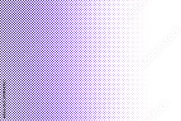 Fototapeta Colorful purple gradient background with dots Halftone dots design light effect