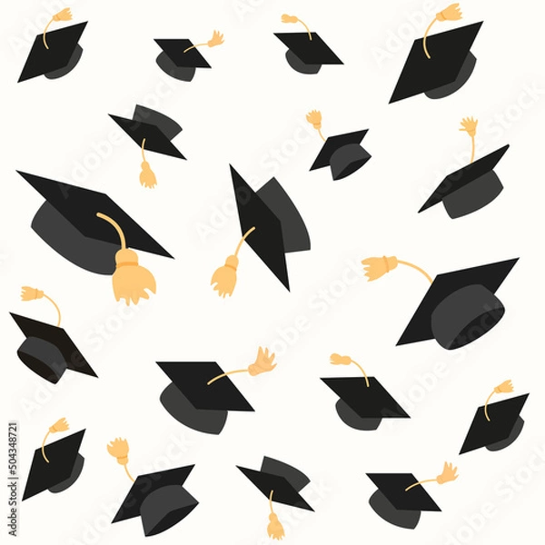 Obraz Graduation pattern.University graduation