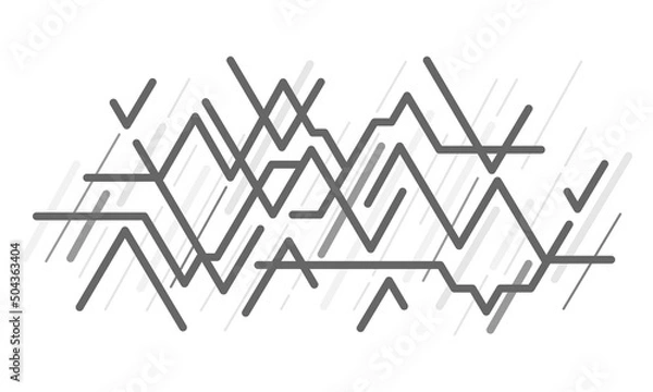 Fototapeta Triangle Geometric Abstract Graphic Background