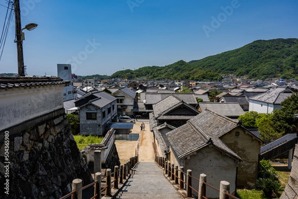 Fototapeta 西方寺 - 普明閣