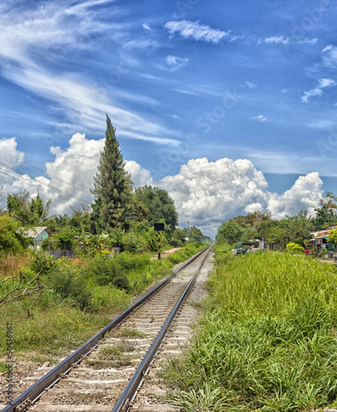 Obraz Railroad track