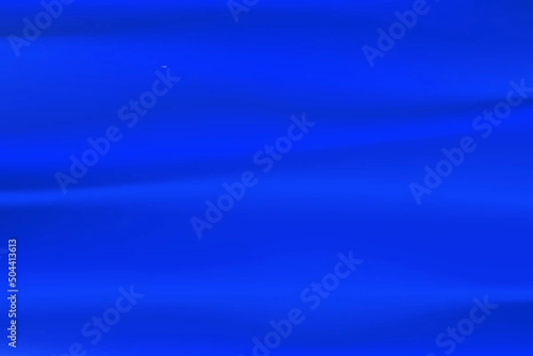 Obraz The blue fabric surface looks wrinkled. Beautiful wrinkles Bring it as a background in various events. And wallpaper