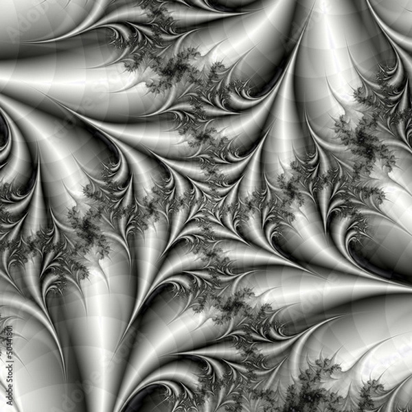 Obraz Silver Square Spiral