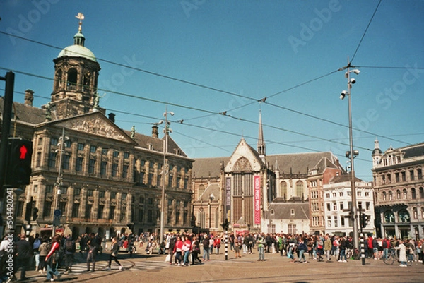 Obraz Dam Square, Amsterdam