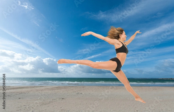 Obraz Dancing at sunset