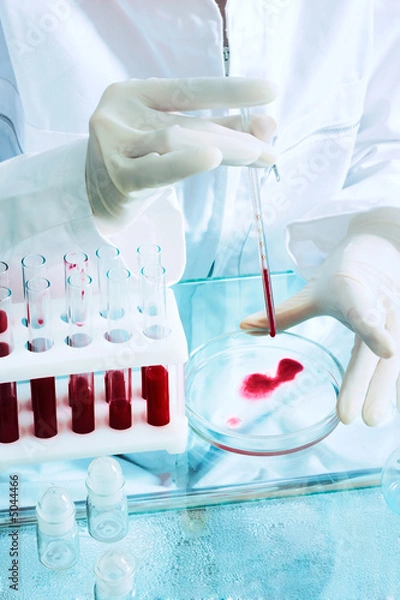 Obraz Eksperyment biologiczny