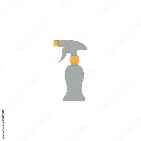 Obraz hand spray clothes design illustration