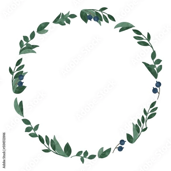 Obraz ボタニカルフレーム