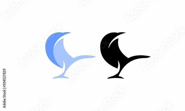 Fototapeta Birdie Simple Logo