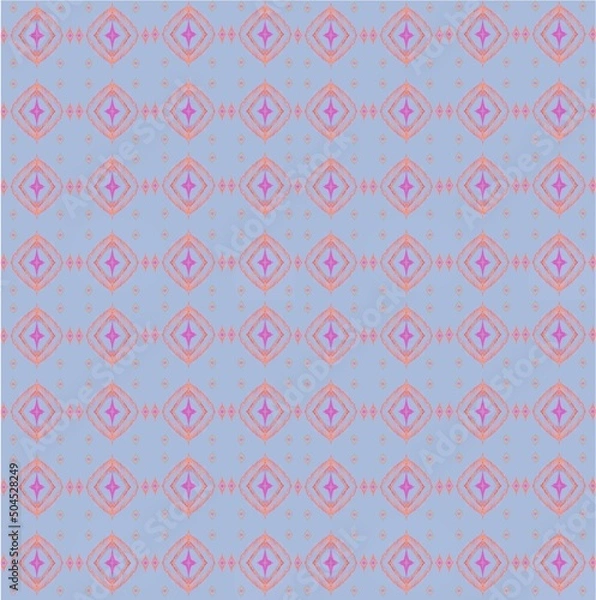 Fototapeta Geometric ethnic pattern seamless. seamless pattern. design for fabric, curtain, sofe paple background.