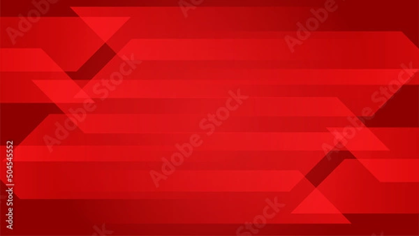 Fototapeta Abstract red background. heart, vector background