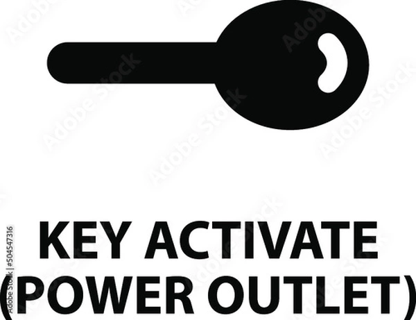 Obraz Vector isolated car dashboard icon with description