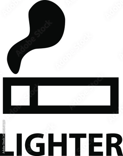 Obraz Vector isolated car dashboard icon with description