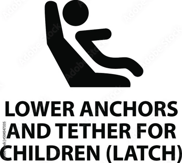 Obraz Vector isolated car dashboard icon with description